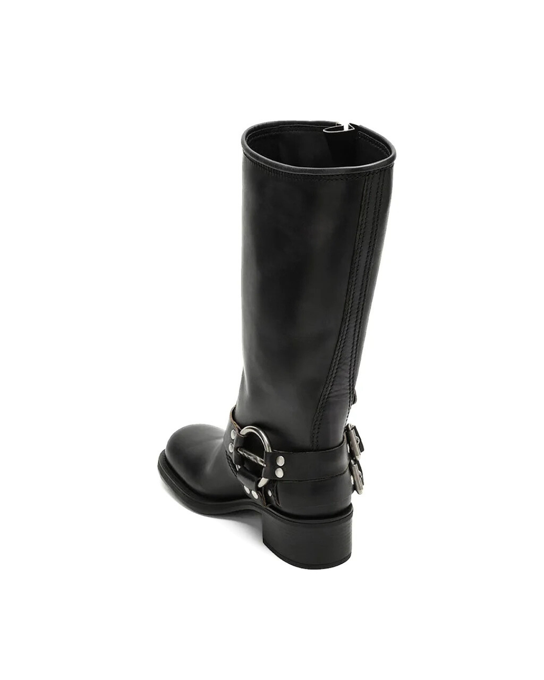 Biker Boots - Stivale in ecopelle con fibbie