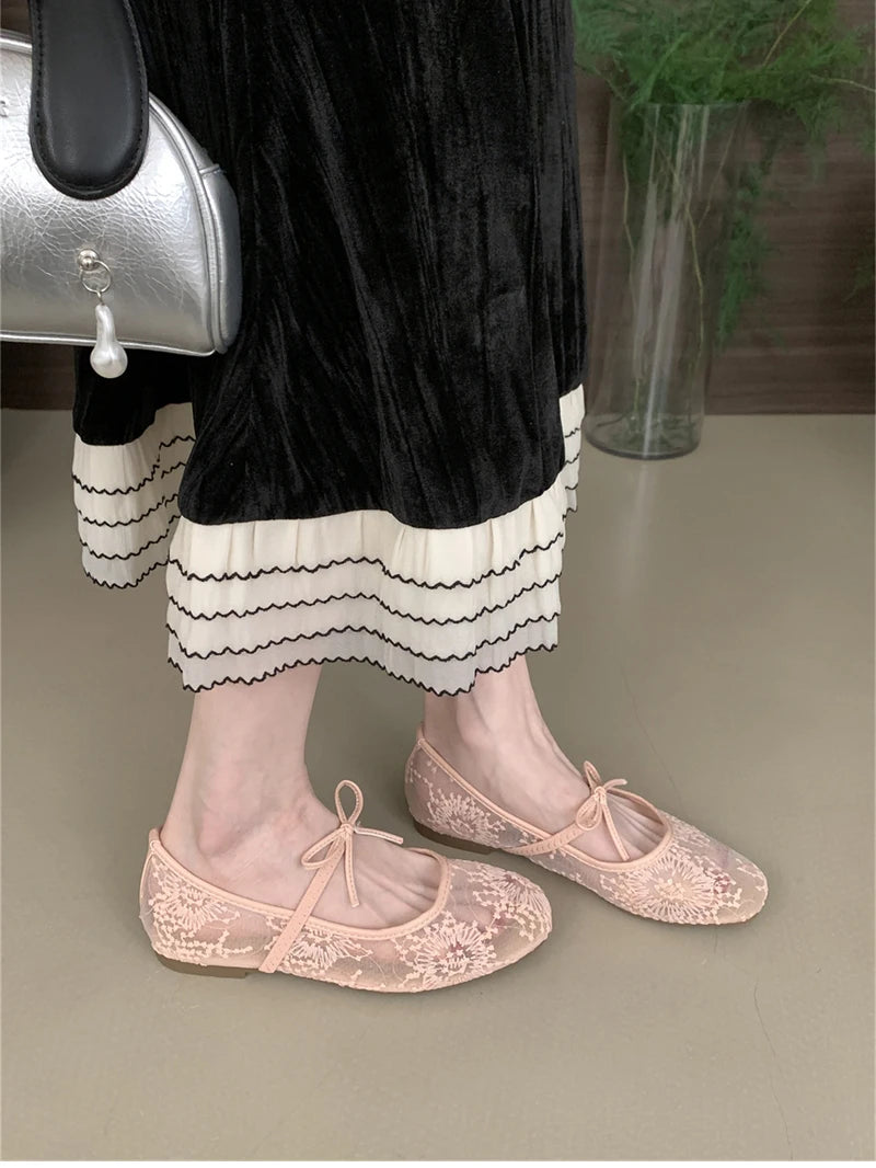 Ballerine ricamo