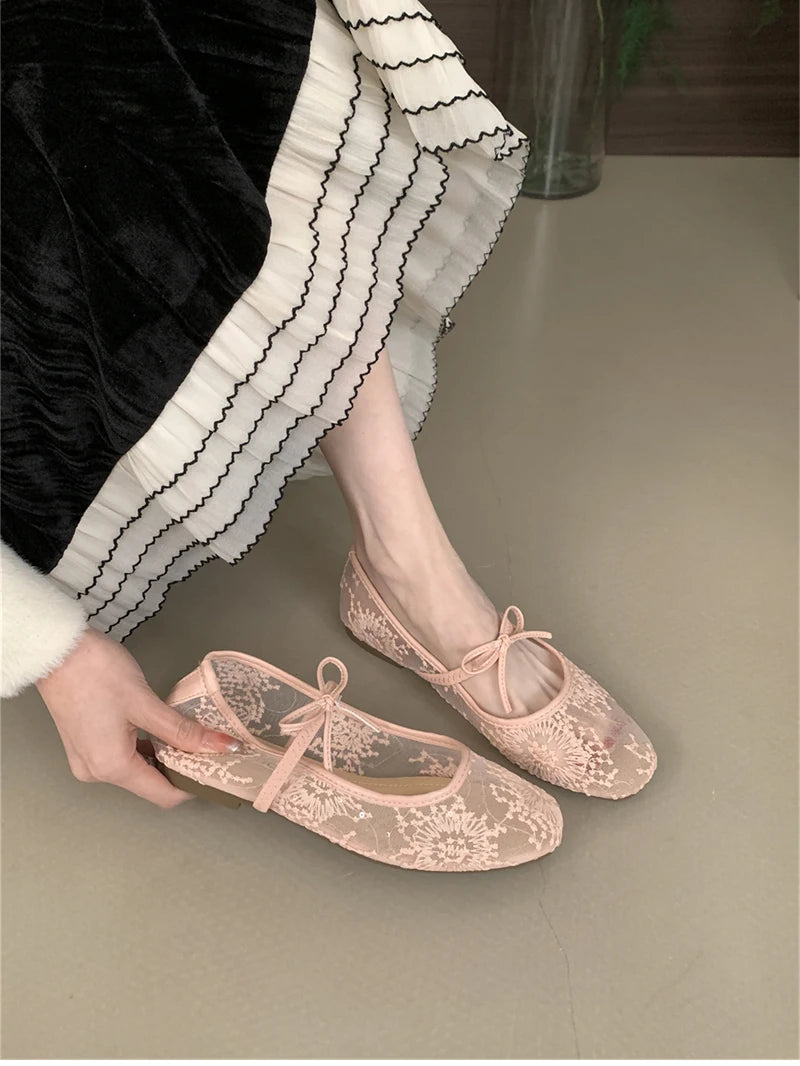 Ballerine ricamo