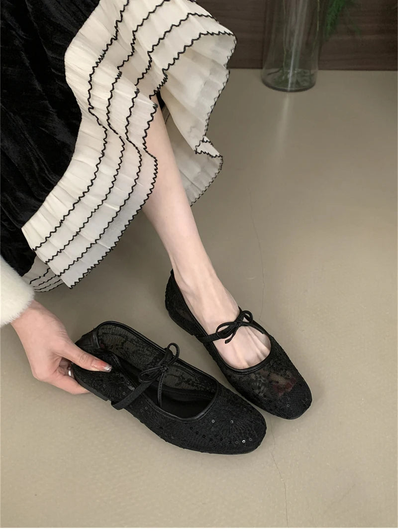 Ballerine ricamo