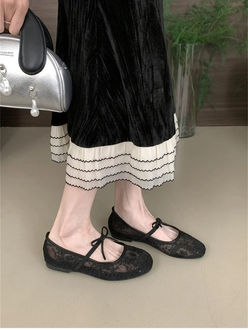 Ballerine ricamo